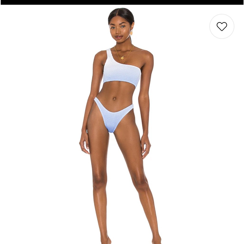 Bond-eye blue ombré bikini